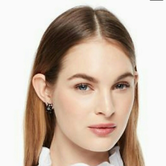 Kate spade bulldog earrings ear jacket - Picture 4 of 5